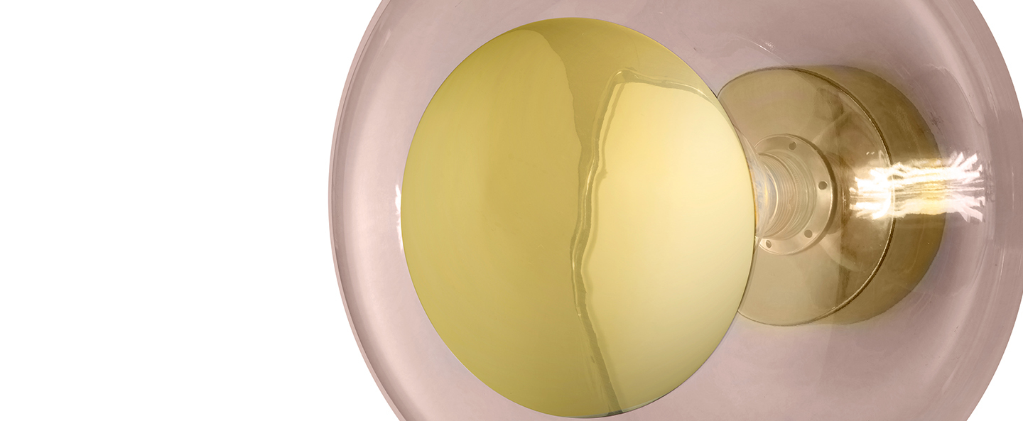 banner-image Applique murale horizon ceiling wall lamp 29 corail clair o29cm h20 5cm ebb and flow normal