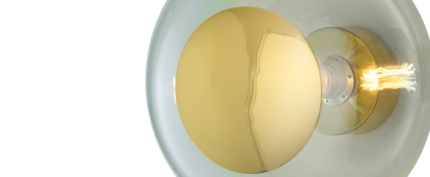 banner-image Applique murale horizon ceiling wall lamp 29 vert foret o29cm h20 5cm ebb and flow normal