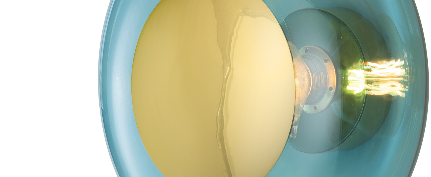 banner-image Applique murale horizon ceiling wall lamp bleu mer o21cm h16 5cm ebb and flow normal
