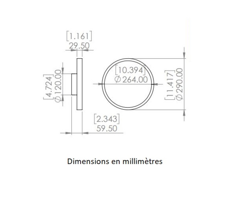 Hublot  yves macheret applique murale wall light  entrelacs wlht295ro  design signed nedgis 171627 product