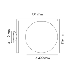 Ic c w2 michael anastassiades applique murale wall light  flos f3179059   design signed 97612 thumb