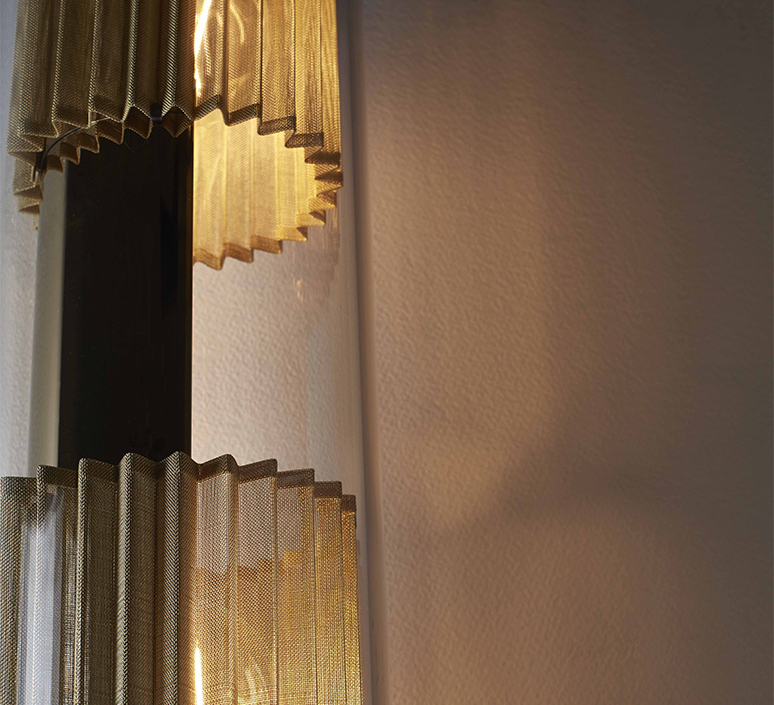 In the tube 120 700 dominique perrault applique murale wall light  dcw itt 120 700 gold gold  design signed nedgis 115273 product