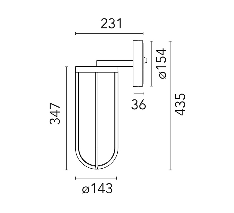 In vitro philippe starck applique murale wall light  flos f018b22a001  design signed nedgis 142549 product