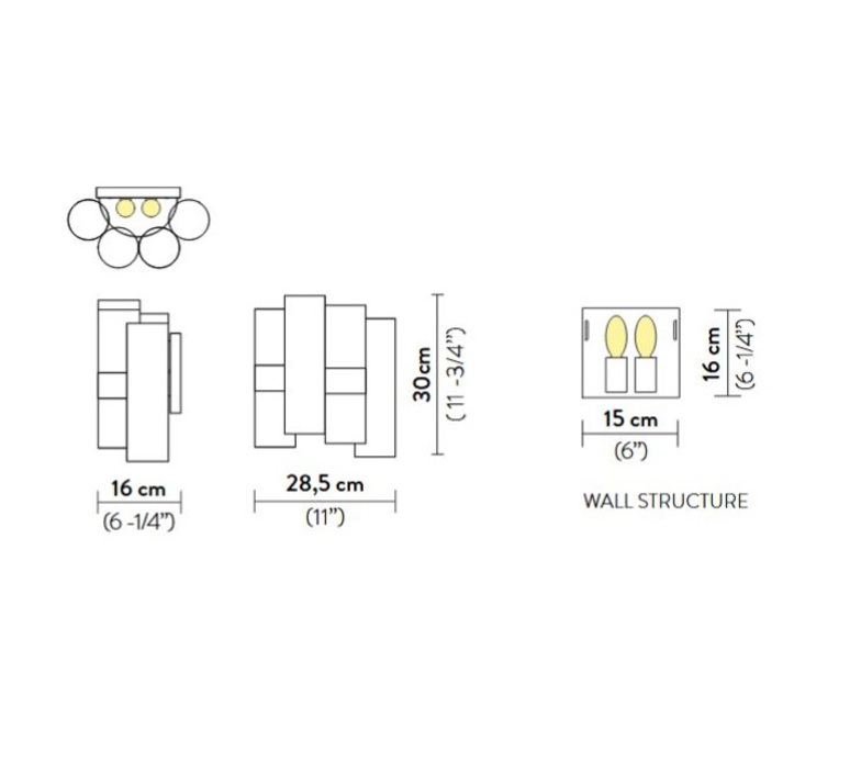 La lollo  lorenza bozzoli applique murale wall light  slamp lal87app0000of000  design signed nedgis 66300 product