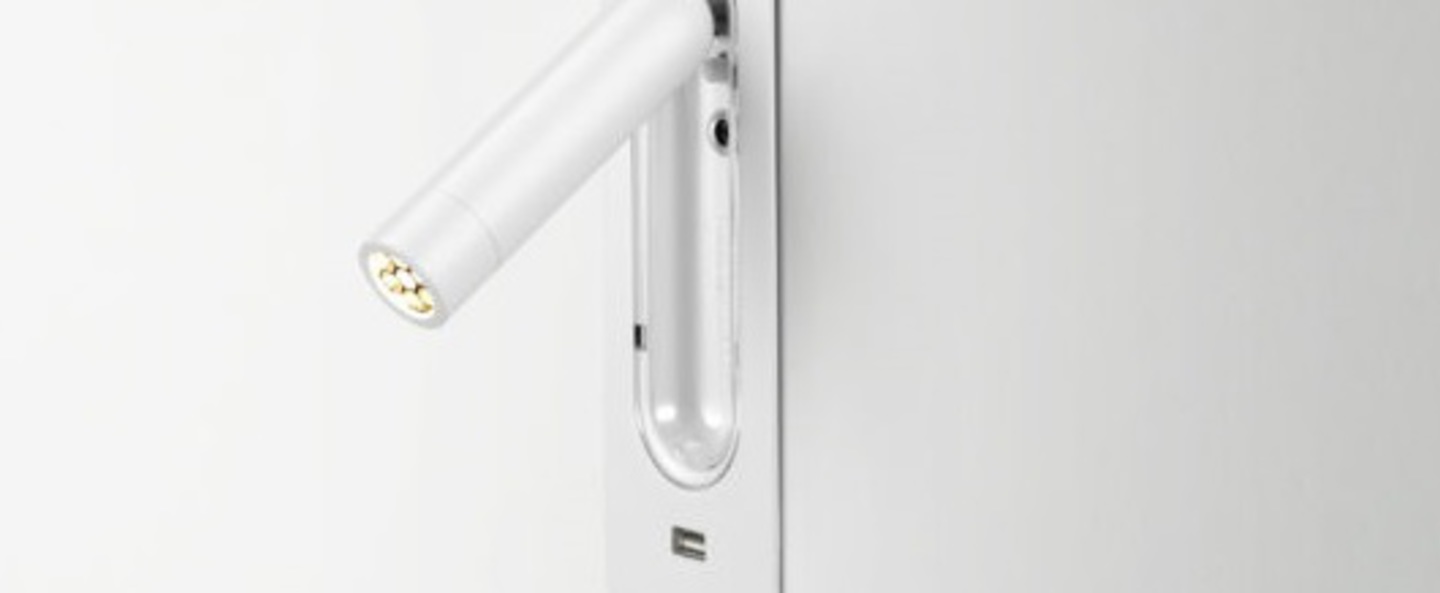 banner-image Applique murale ledtube usb blanc mat led 2700k 132lm l7cm h18 9cm marset normal