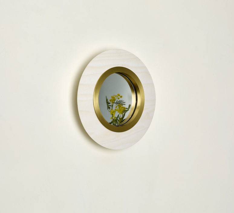 Lens circular mut design applique murale wall light  lzf lens cr a gd led dim0 10v 20  design signed nedgis 99488 product