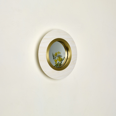 Lens circular mut design applique murale wall light  lzf lens cr a gd led dim0 10v 20  design signed nedgis 99488 thumb