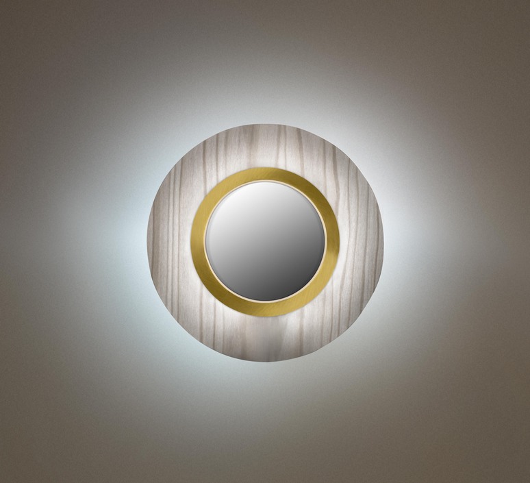 Lens circular mut design applique murale wall light  lzf lens cr a gd led dim0 10v 29  design signed nedgis 99513 product