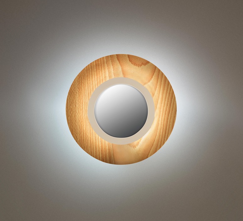 Lens circular mut design applique murale wall light  lzf lens cr a iv led dim0 10v 22  design signed nedgis 99534 product