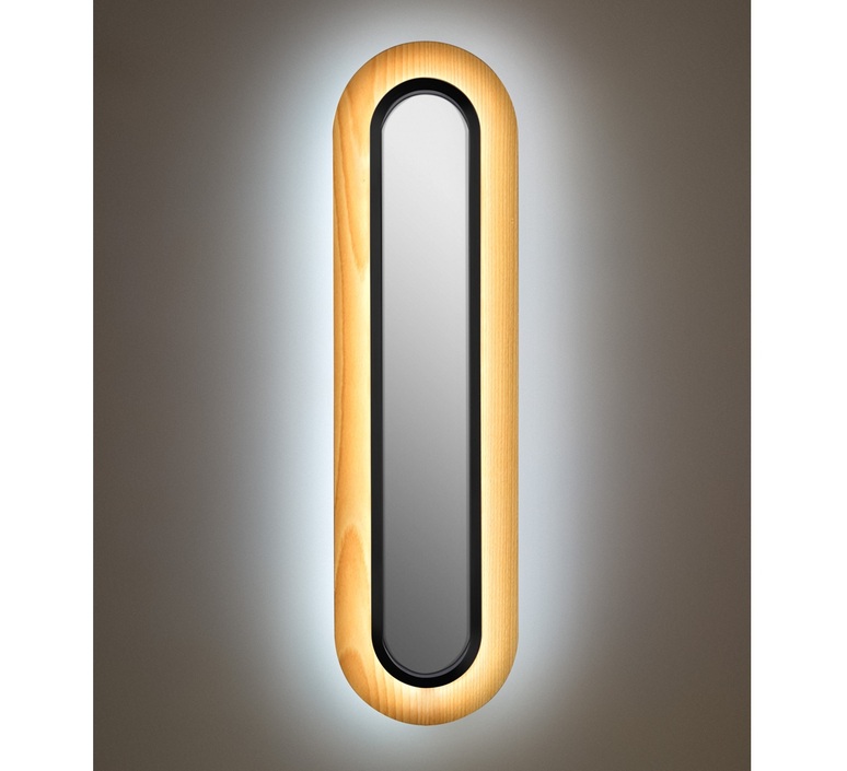 Lens superoval mut design applique murale wall light  lzf lens sov a bk led dim0 10v 22  design signed nedgis 98275 product