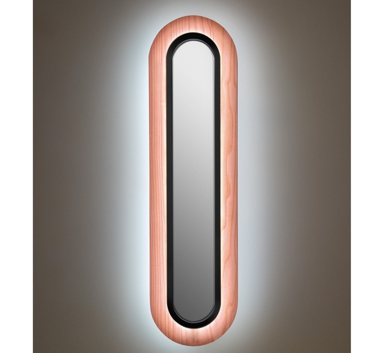 Lens superoval mut design applique murale wall light  lzf lens sov a bk led dim0 10v 33  design signed nedgis 98286 product