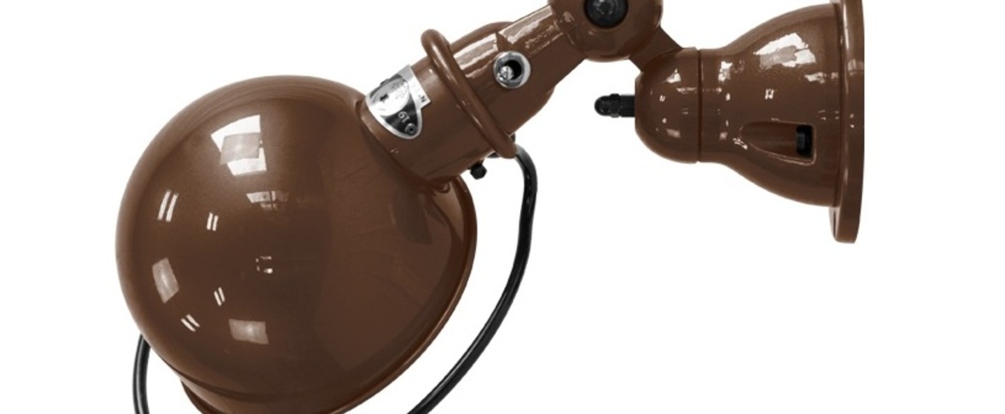 banner-image Applique murale loft d1000 mat chocolat sans interrupteur o15cm p40cm jielde normal