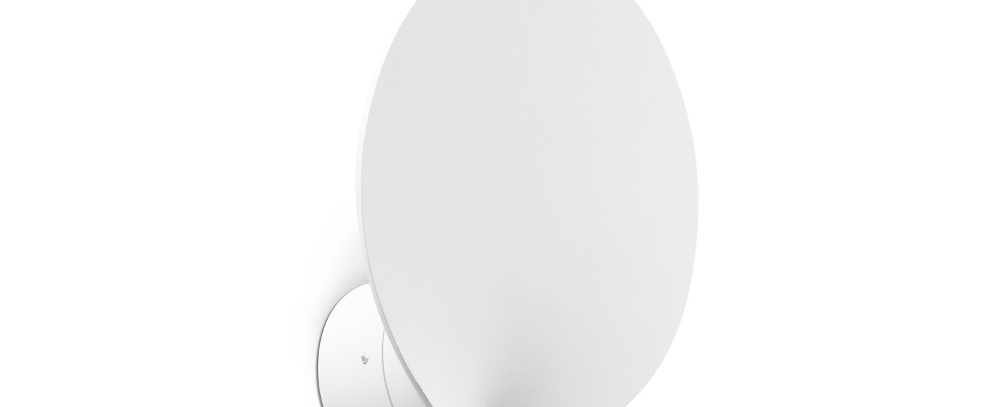 banner-image Applique murale lotus blanc led 3000k 1120lm o22 5cm h11cm faro normal