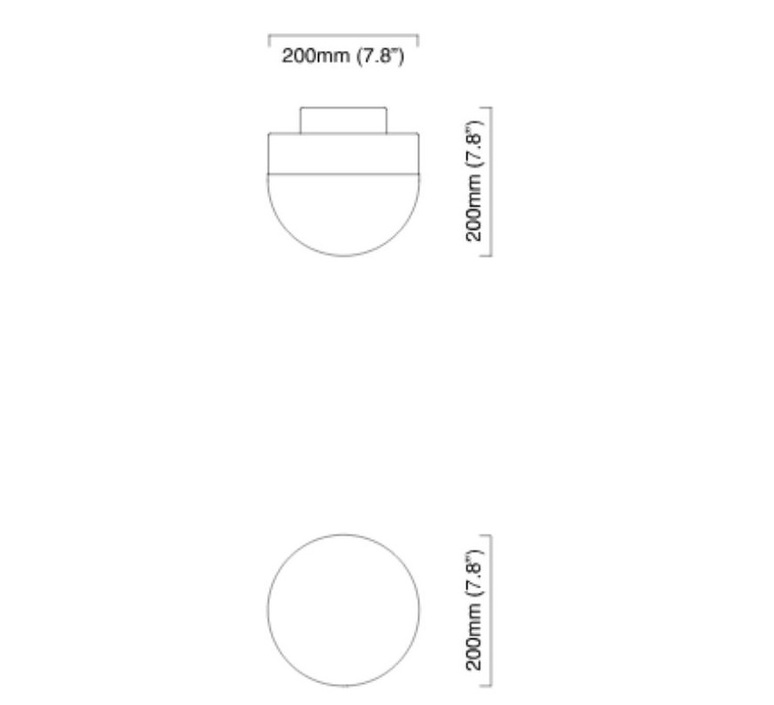 Lucid 200  applique murale wall light  cto lighting cto 01 111 0101  design signed nedgis 63972 product