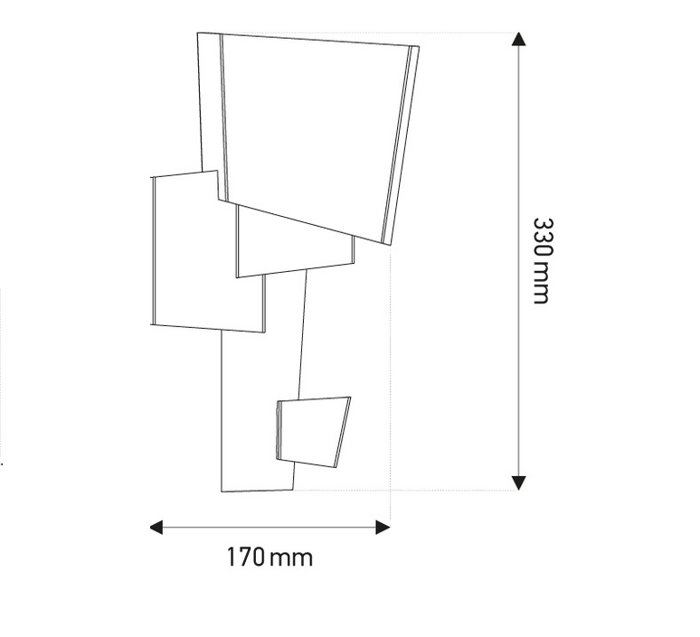 Map 1 eric de dormael applique murale wall light  dcw map 1  design signed nedgis 73780 product