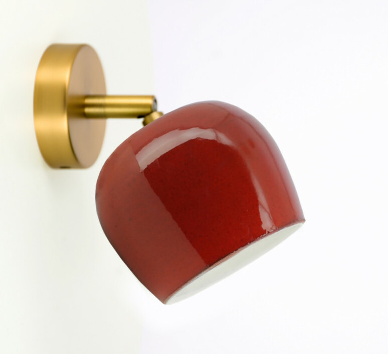 Marcel studio nexel applique murale wall light  nexel 000226 w1 rouge laiton  design signed nedgis 158842 product