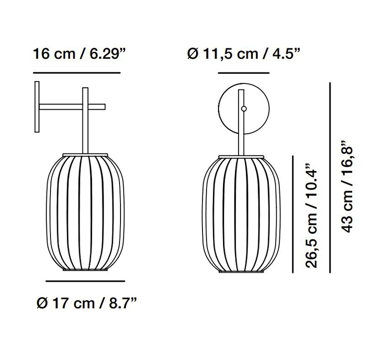 Mei studio nahtrang applique murale wall light  carpyen 3321200  design signed nedgis 149418 product