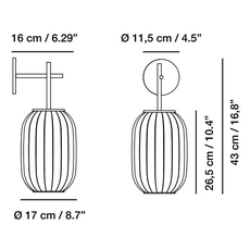 Mei studio nahtrang applique murale wall light  carpyen 3321200  design signed nedgis 149418 thumb