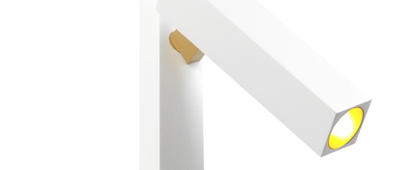 banner-image Applique murale mick snooze 1 0 blanc or led 2700k 190lm l15 6cm h37 5cm wever ducre normal