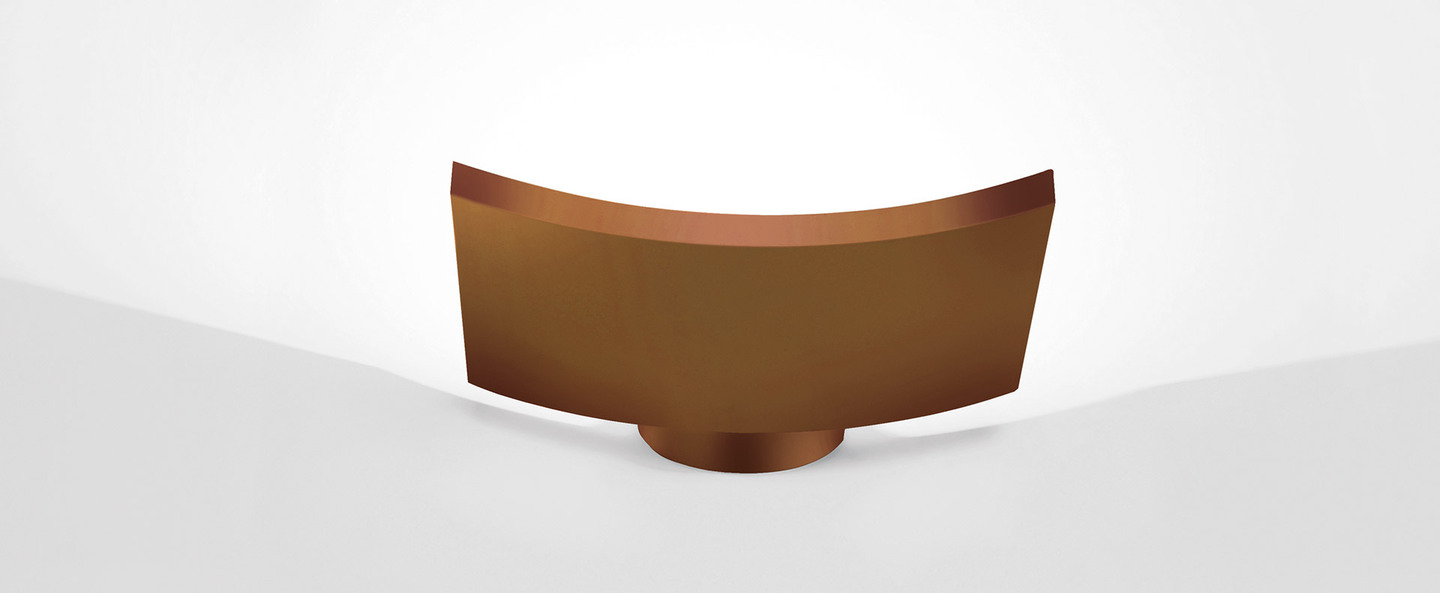 banner-image Applique murale microsurf bronze led 1942lm 3000k l22 5cm h4cm artemide normal