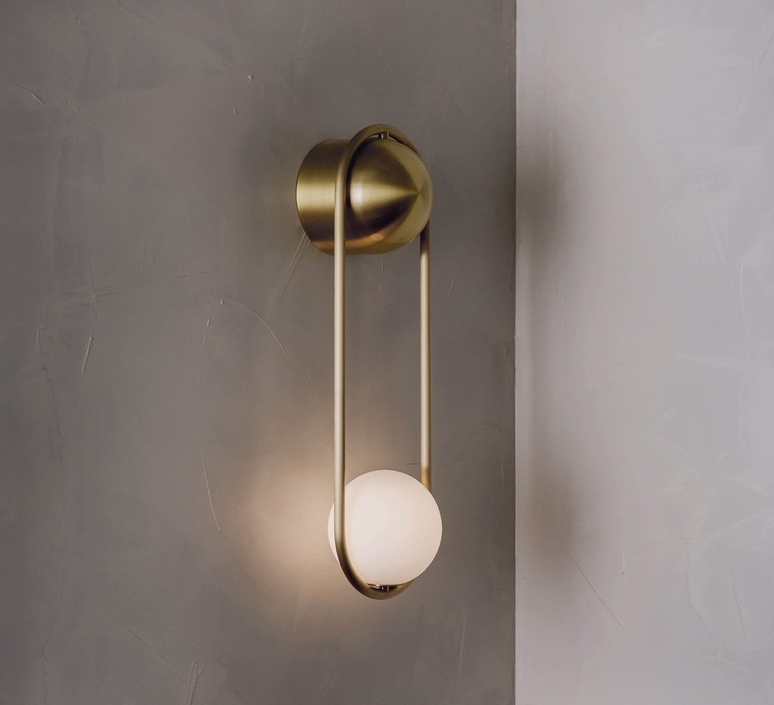 Mila sconce matthew mccormick applique murale wall light  studio matthew mccormick ml05 sc1brb   design signed nedgis 155163 product