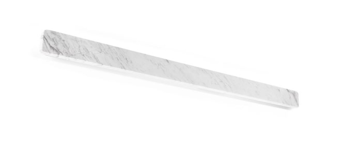 banner-image Applique murale miles 9 0 blanc marbre led 3000 1600 l90cm h8cm wever ducre normal