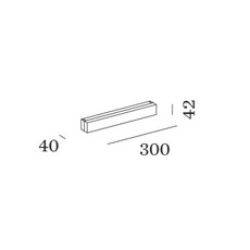 Mirbi long 1 0  applique murale  wever ducre 329188w5  design signed nedgis 209738 thumb