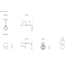 Miura studio astro applique murale wall light  astro lighting 1444003 5018054  design signed nedgis 167953 thumb