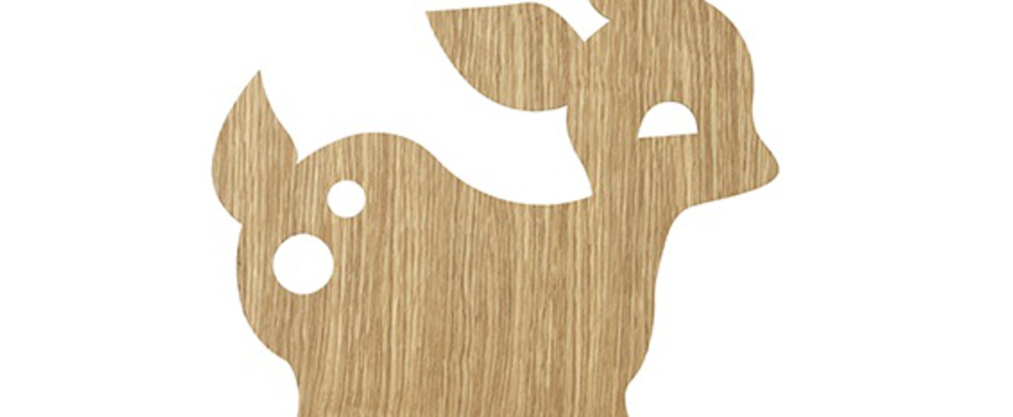 banner-image Applique murale my deer lamp chene l29cm h38 5cm ferm living normal