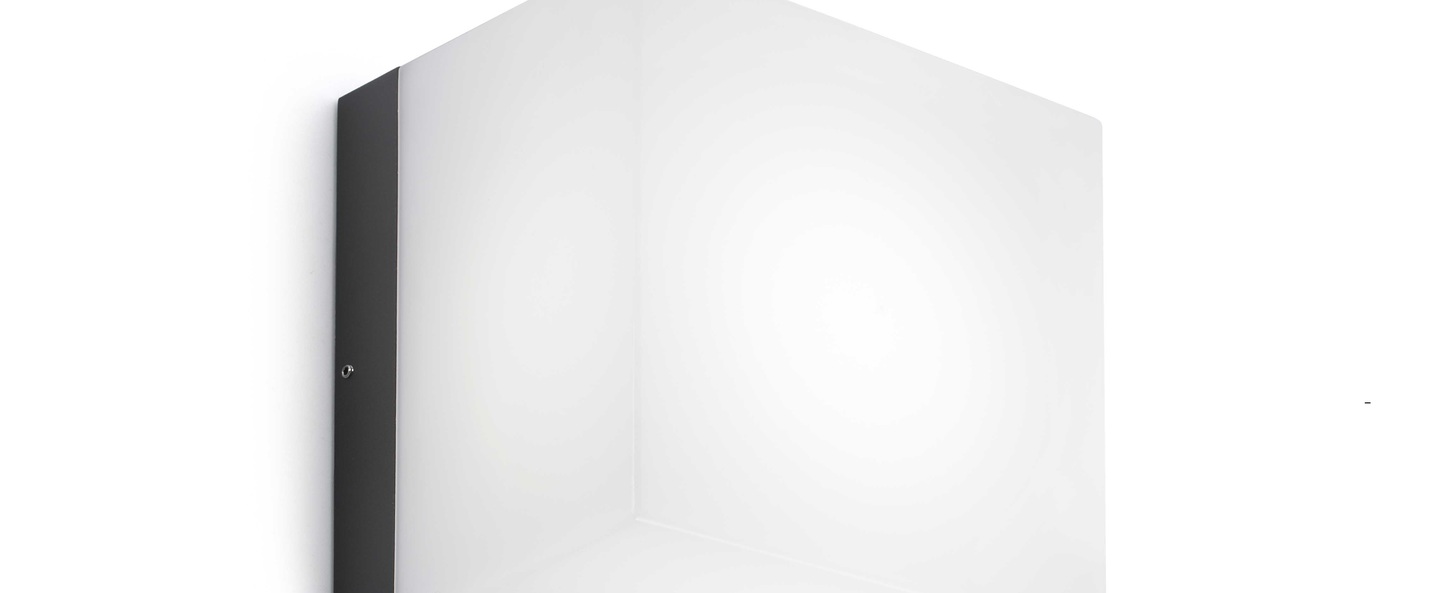 banner-image Applique murale naomi gris fonce led 3000k 600lm l20 5cm h20 5cm faro normal