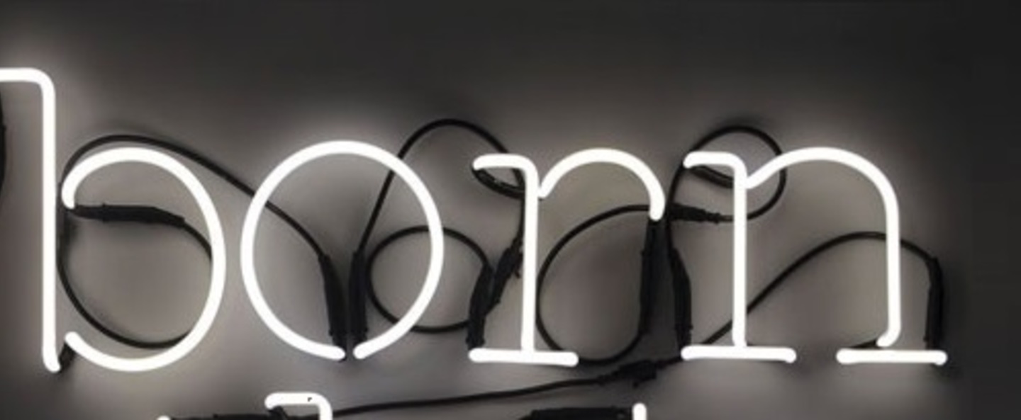 banner-image Applique murale neon art b transformateur blanc brillant h17cm seletti normal