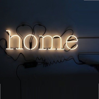 Applique Murale Neon Art Home Transformateur Blanc Brillant