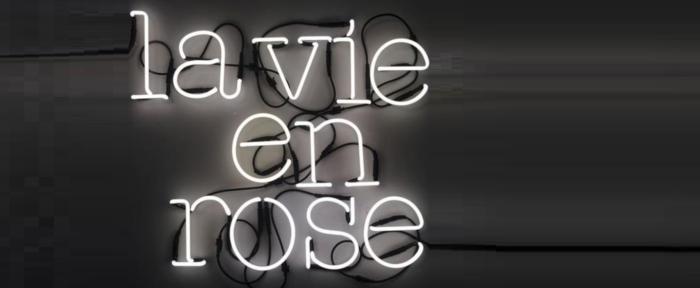 banner-image Applique murale neon art la vie en rose transformateur blanc brillant h17cm seletti normal