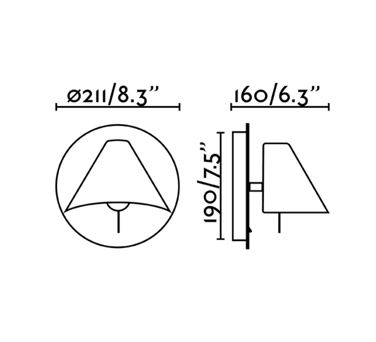 Noon alegre design applique murale wall light  faro 62355  design signed nedgis 118697 product