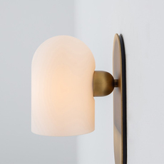 Odyssey small studio schwung applique murale wall light  schwung b145 lbb  design signed nedgis 104622 thumb