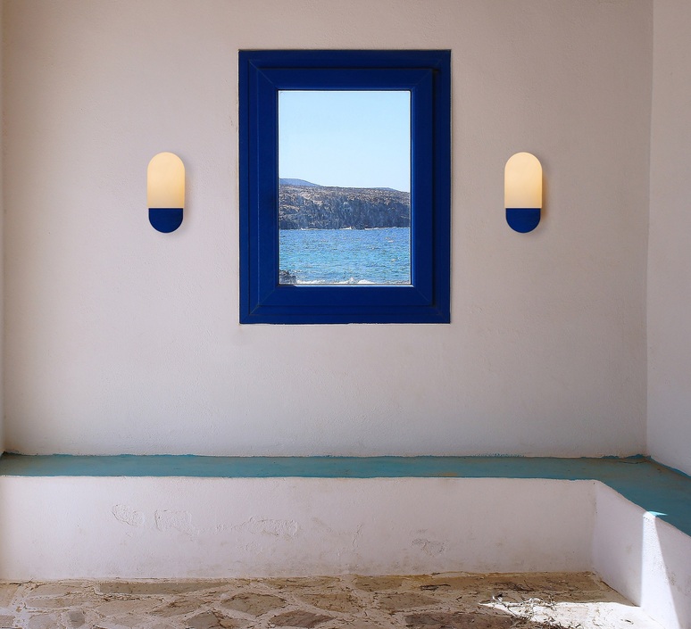 Odyssey small santorini edition limitee studio schwung applique murale wall light  schwung b145 ce  design signed nedgis 177258 product