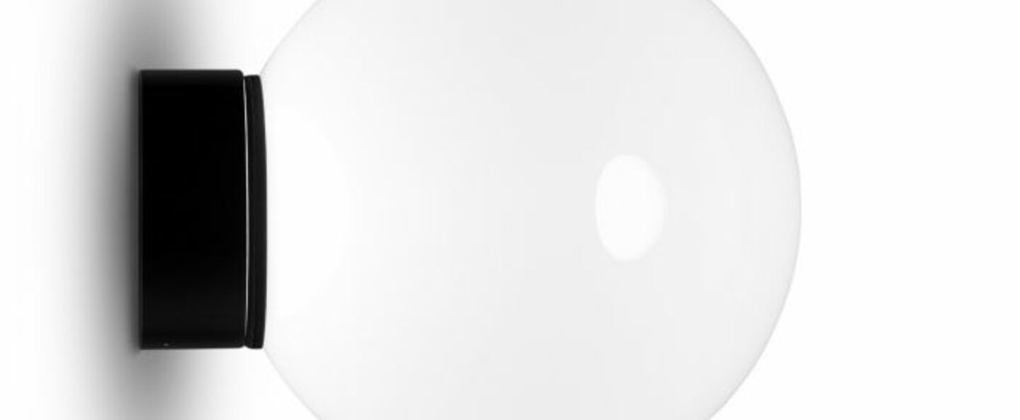 banner-image Applique murale opal blanc noir led 3000k 800lm o17cm h28cm tom dixon normal