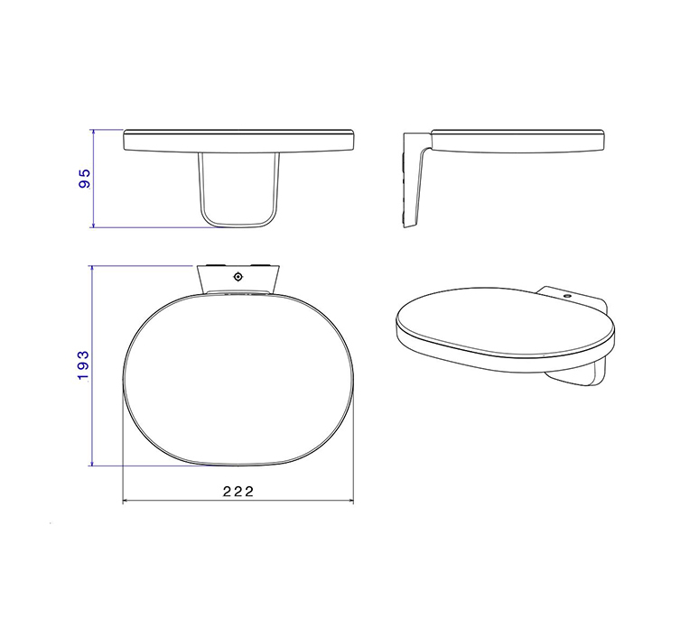 Oplight 1 jasper morrison applique murale wall light  flos f4681030  design signed nedgis 128299 product