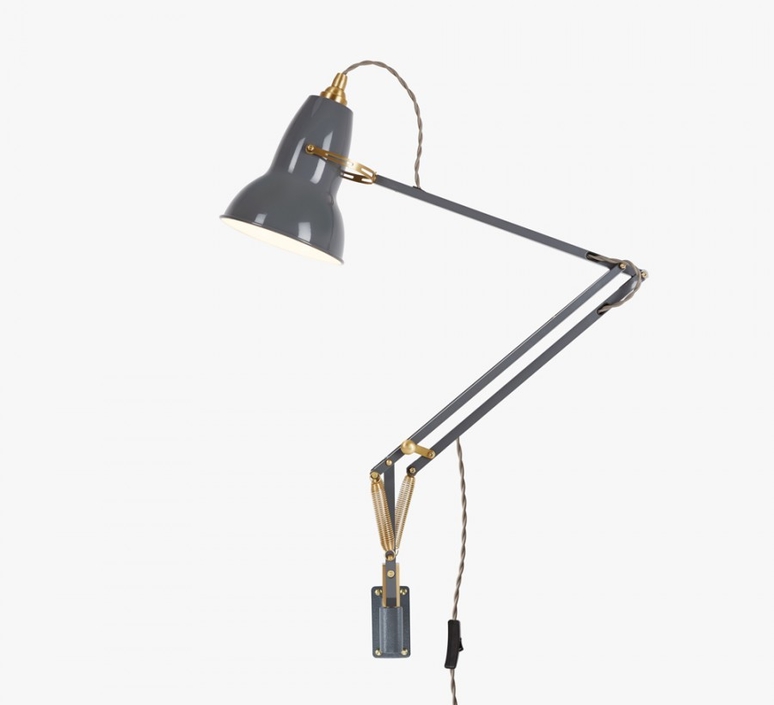 Original 1227 brass george carwardine anglepoise 31350 luminaire lighting design signed 26586 product