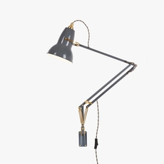 Original 1227 brass george carwardine anglepoise 31350 luminaire lighting design signed 26586 thumb