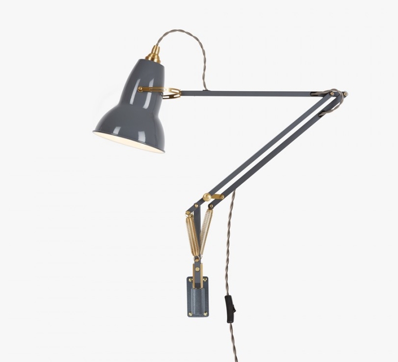 Original 1227 brass george carwardine anglepoise 31350 luminaire lighting design signed 26587 product