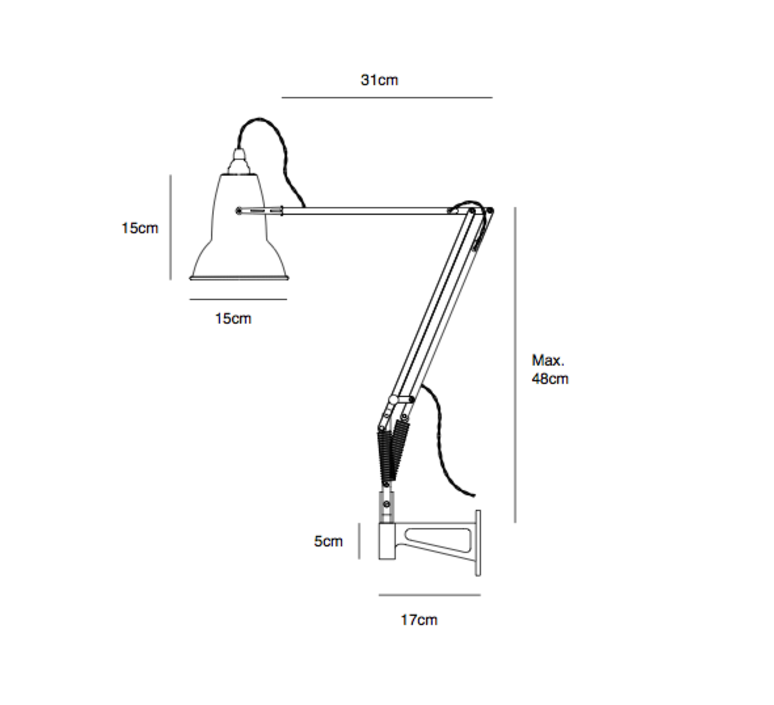 Original 1227 brass george carwardine anglepoise 31350 luminaire lighting design signed 26593 product