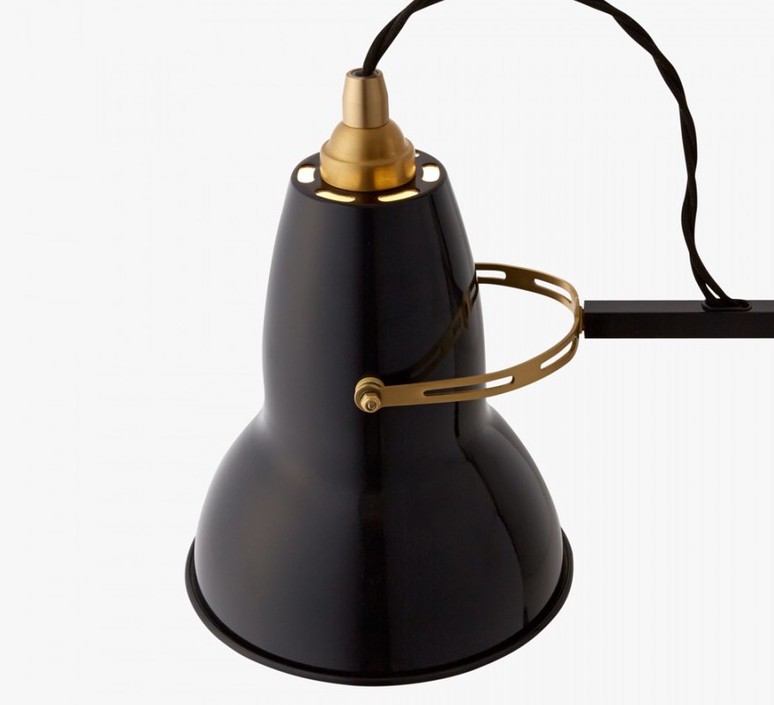 Original 1227 brass george carwardine applique murale wall light  anglepoise 31352  design signed 42312 product