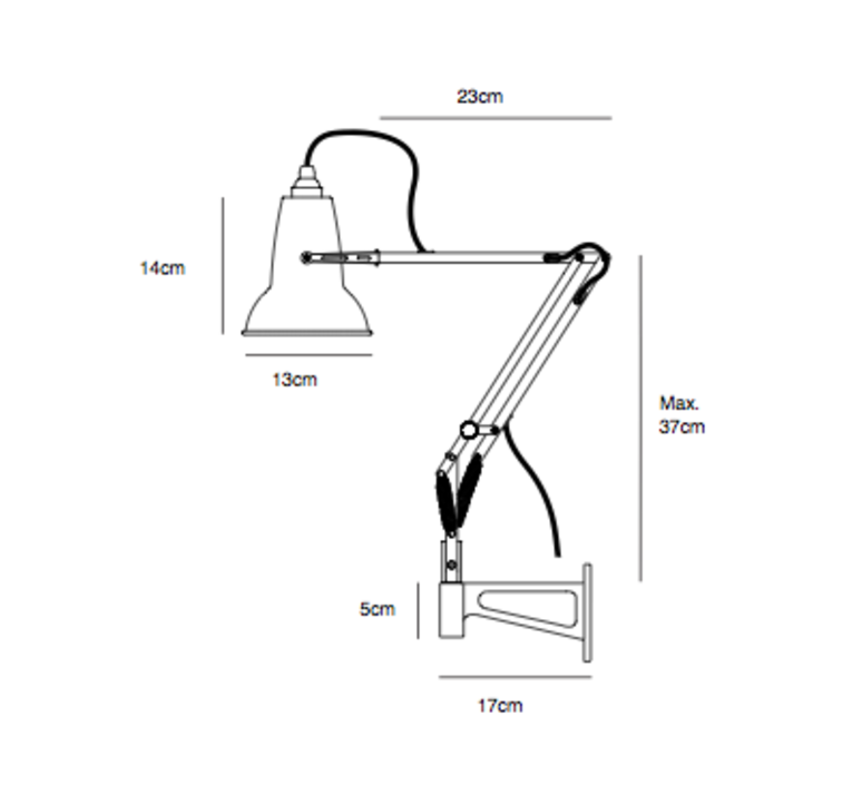 Original 1227 mini george carwardine anglepoise 31588 luminaire lighting design signed 26122 product