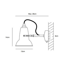 Original 1227 mini wall light george carwardine applique murale wall light  anglepoise 31578  design signed nedgis 125846 thumb