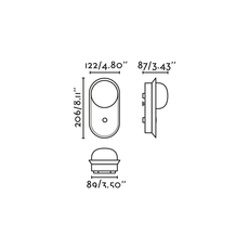 Maya studio faro lab applique murale wall light  faro 40104  design signed nedgis 166227 thumb