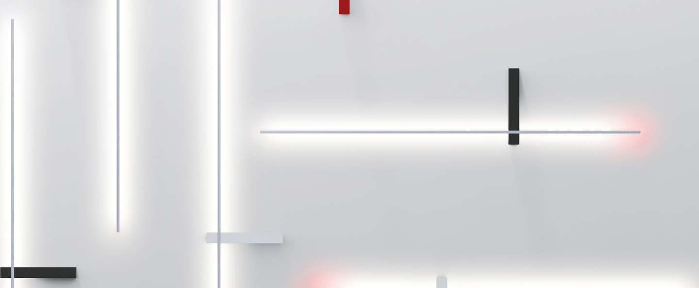 banner-image Applique murale outline blanc led l105cm hcm lumen center italia normal