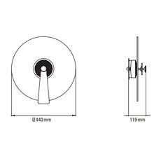 Pan simon schmitz applique murale wall light  dcw pan  design signed nedgis 149937 thumb