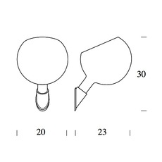 Parola  gae aulenti fontanaarte m2689on v2689bi luminaire lighting design signed 20068 thumb