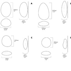 Pebble b citrine lukas peet applique murale wall light  andlight peb cw b ci 230  design signed nedgis 105519 thumb